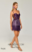 Alfa Beta B5972 Purple Side Dress