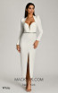 Alfa Beta B5985 White Dress