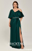 Alfa Beta B5986 Emerald Front Dress