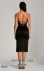 Alfa Beta B5999 Black Back Dress