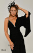 Alfa Beta B6005 Black Evening Dress