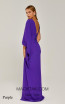 Alfa Beta B6005 Purple Back Dress