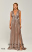 Alfa Beta B6012 Mink Front Dress