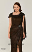 Alfa Beta B6013 Gold Detail Dress