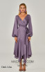 Alfa Beta B6015 Dark Lilac Dress