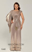 Alfa Beta B6016 Gold Front Dress 