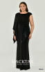 Alfa Beta B6016 Black Side Dress
