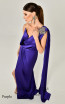 Alfa Beta B6017 Purple Detail Dress