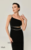 Alfa Beta B6018 Black Detail Dress