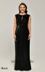 Alfa Beta B6032 Black Front Dress