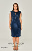 Alfa Beta B6033 Navy Blue Dress