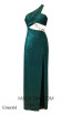 Alfa Beta B6041 Emerald Front Dress