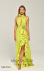 Alfa Beta B6056 Apple Green Evening Dress