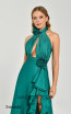 Alfa Beta B6056 Emerald Detail Dress