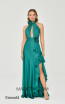 Alfa Beta B6056 Emerald Front Dress