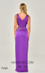 Alfa Beta B6060 Purple Back Dress