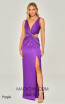 Alfa Beta B6060 Purple Front Dress