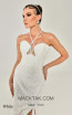 Alfa Beta B6065 White Detail Dress