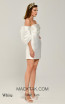 Alfa Beta B6070 White Side Dress
