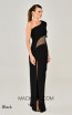 Alfa Beta B6074 Black Column Dress