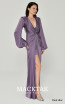 Alfa Beta B6076 Dark Lilac Side Dress