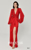 Alfa Beta B6076 Red Dress