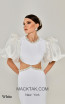 Alfa Beta 6080 White Evening Dress