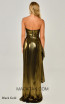 Alfa Beta 6081 Black Gold Back Dress