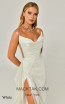 Alfa Beta 6081 White Detail Dress 