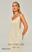 Alfa Beta 6081 White Gold Long Dress 