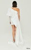 Alfa Beta B6085 White Back Dress