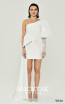 Alfa Beta B6085 White Front Dress