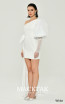 Alfa Beta B6085 White Dress