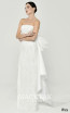 Alfa Beta B6089 White Side Dress