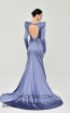 Alfa Beta B6094 Blue Lilac Back Dress