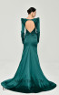 Alfa Beta B6094 Emerald Back Dress