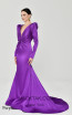 Alfa Beta B6094 Purple Dress