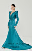 Alfa Beta B6094 Turquoise Side Dress