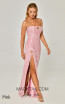 Alfa Beta B6109 Pink Long Dress