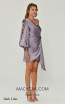Alfa Beta B6117 Dark Lilac Mini Dress