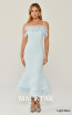 Alfa Beta B6119 Light Blue Front Dress