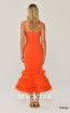 Alfa Beta B6119 Orange Back Dress