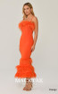 Alfa Beta B6119 Orange Dress