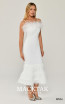 Alfa Beta B6119 White Side Dress