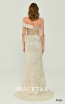 Alfa Beta B6129 Beige Back Dress