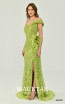 Alfa Beta B6129 Green Side Dress