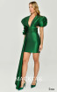 Alfa Beta B6139 Green Mini Dress