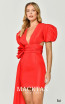 Alfa Beta B6139 Red Detail Dress