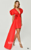 Alfa Beta B6139 Red Side Dress