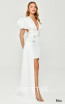 Alfa Beta B6139 White Side Dress